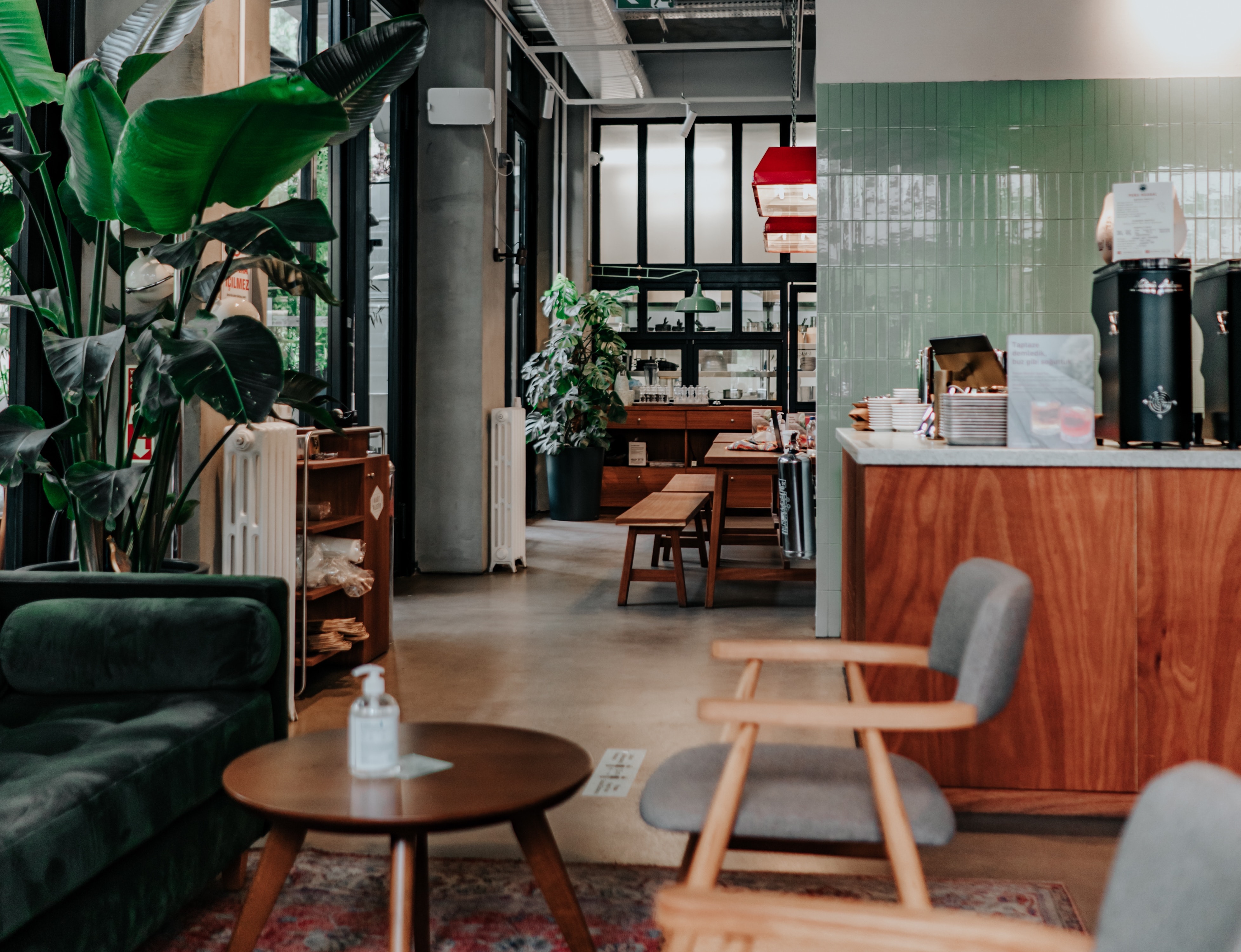 Seating at restaurant